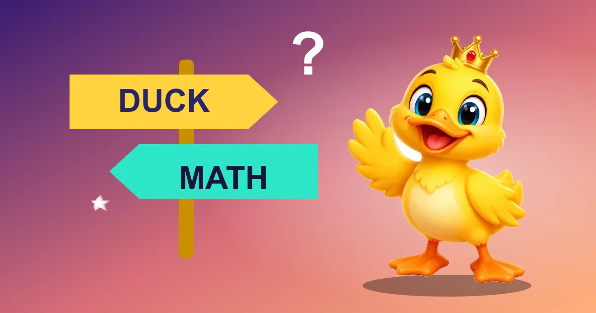 Illustration for Duck Math vs Math Duck vs Duke Math: Which Do You Mean?