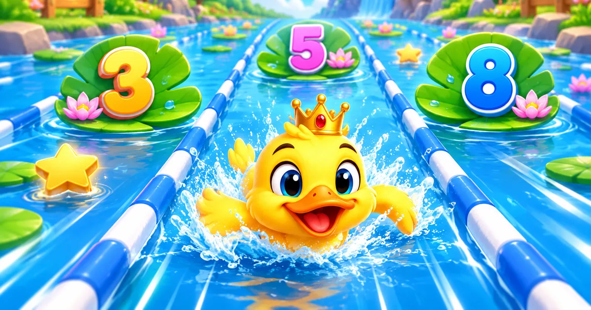 Duck Math Dash game preview
