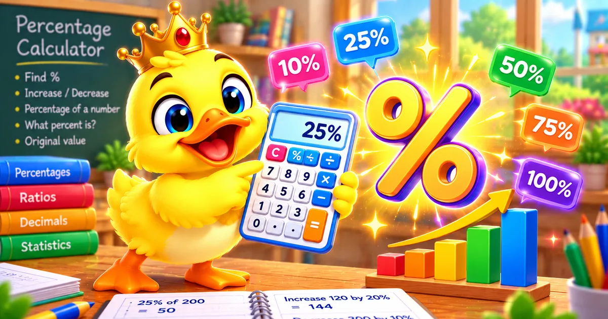 Percentage Calculator preview
